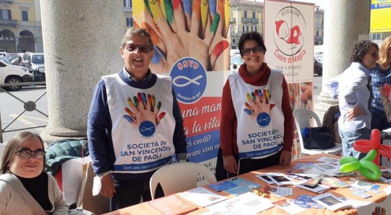 Alessandria, la San Vincenzo alla Festa del Volontariato