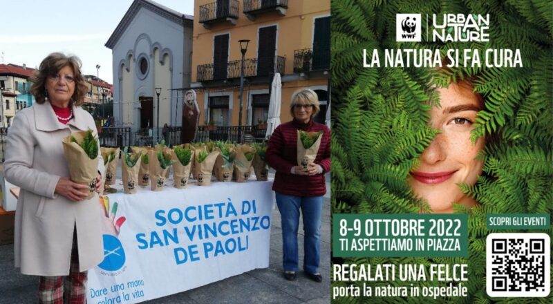 Omegna, la San Vincenzo aiuta il WWF