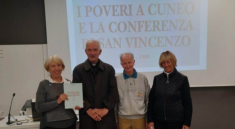 Cuneo, presentato il libro sulla San Vincenzo