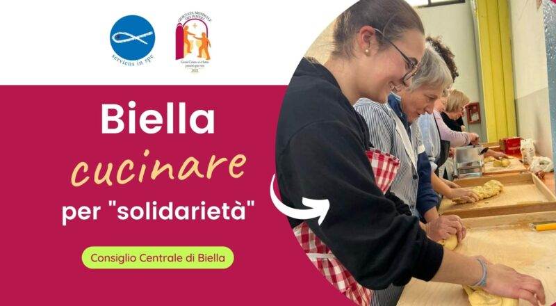 Giornata dei Poveri: Biella, cucinare per "solidarietà"