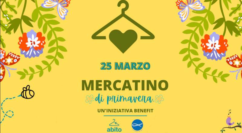 Sabato 25 marzo il mercatino di primavera di Abito